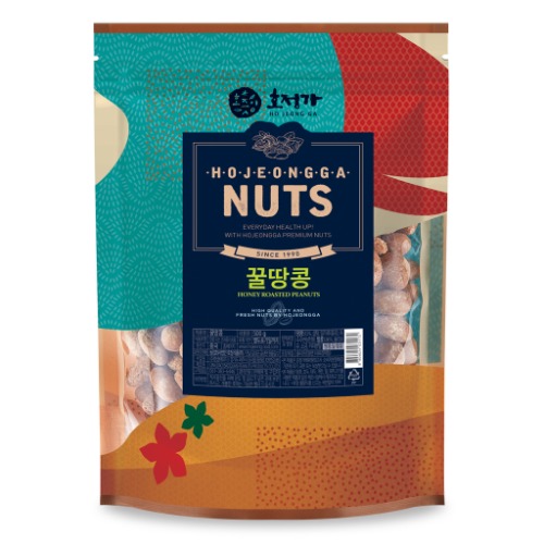 [호정식품] 호정가 넛츠 꿀땅콩 (봉지) 500g
