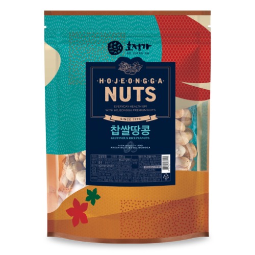 [호정식품] 호정가 넛츠 찹쌀땅콩 (봉지) 500g