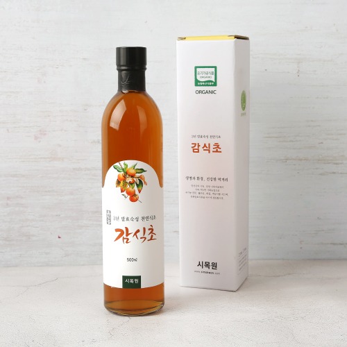 [시목원] 3년 발효숙성 유기농 감식초 500ml